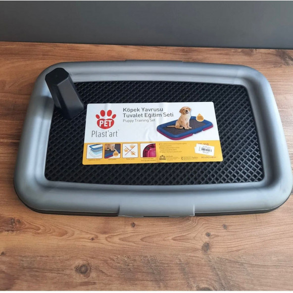 AKILLI ELEKLİ KÖPEK KEDİ EĞİTİM TUVALETİ ürün görseli 1