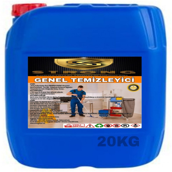 STRONG GENEL TEMİZLEYİCİ 20KG ürün görseli 1