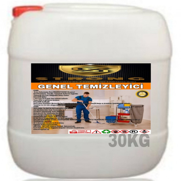 STRONG GENEL TEMİZLEYİCİ 30KG ürün görseli 1