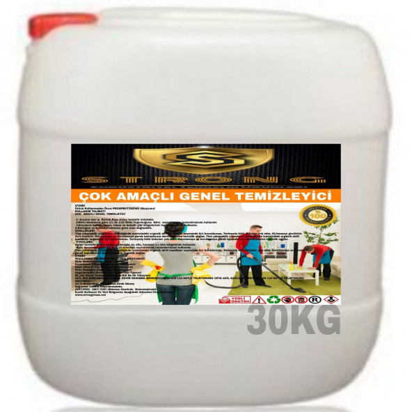 STRONG ÇOK AMAÇLI ASPİRİX GENEL TEMİZLEYİCİ 30KG ürün görseli 1