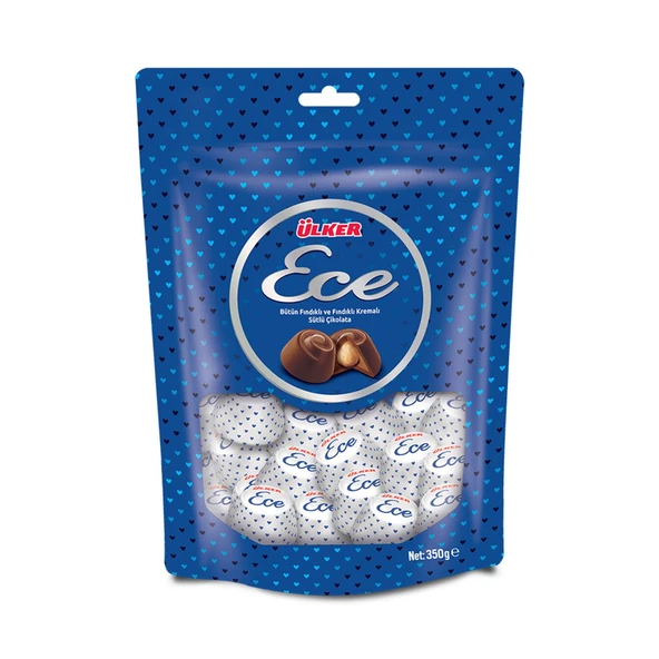 Ülker Ece Bütün Fındıklı Sütlü Çikolata 350 gr ürün görseli 1