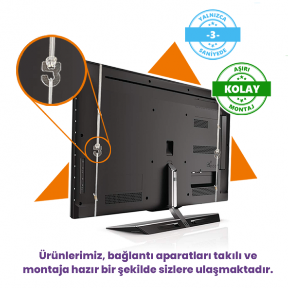 Bestomark Kristalize Panel LG 65UK6470PLC Tv Ekran Koruyucu Düz (Flat) Ekran ürün görseli 1