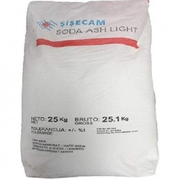 Çamaşır Sodası Sodyum Karbonat 25 kg ürün görseli 1