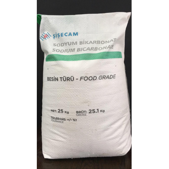 Şişecam Saf Karbonat İçilebilir Sodyum Bikarbonat 25 KG ürün görseli 1