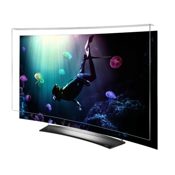 Bestomark Kristalize Panel Samsung 55MU7500 Tv Ekran Koruyucu Curved Ekran ürün görseli 1