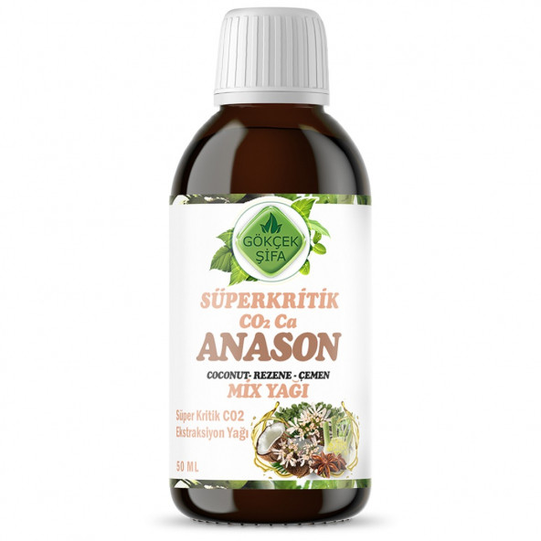 Anason Süperkritik Mix Yağı 50 ml (ANİSE SUPERCRİTİCAL MİX OİL) ürün görseli 1