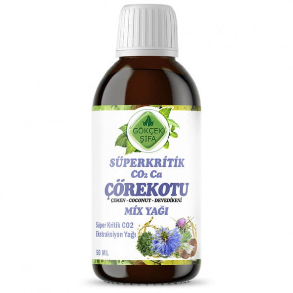 Çörek Otu Süperkritik Mix Yağı 50 ml (BLACK CUMİN SUPERCRİTİCAL MİX OİL) ürün görseli 1