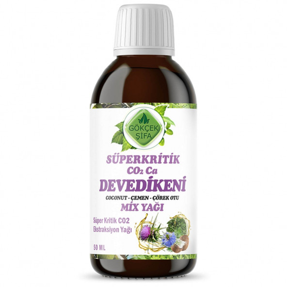 Devedikeni Süperkritik Mix Yağı 50 ml (THİSTLE SUPERCRİTİCAL MİX OİL) ürün görseli 1