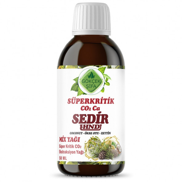 Sedir Süperkritik Co2 Ca Mix Yağı 50 ML ürün görseli 1