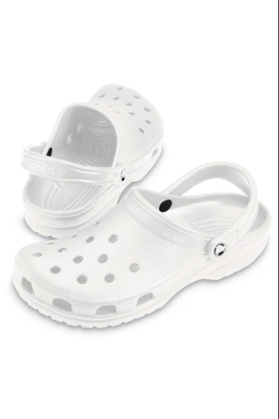 Crocs 10001-100 Classic Unisex Sandalet - Resim 4