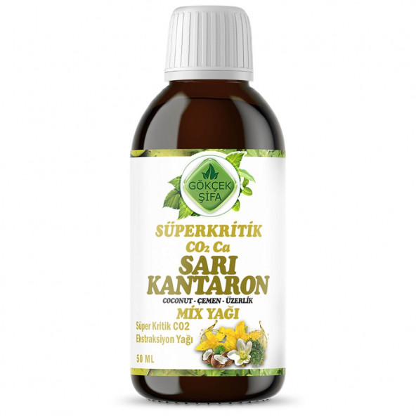 Sarı Kantaron Süperkritik Co2 Ca Mix Yağı 50 ML ürün görseli 1
