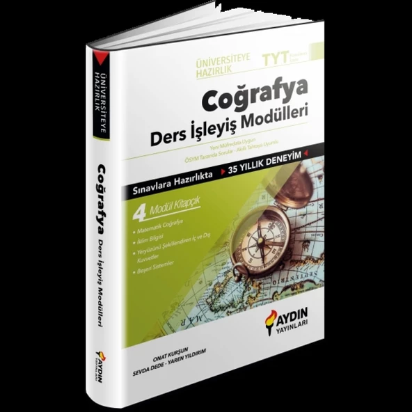 Üniversiteye Hazırlık TYT Coğrafya Ders İşleyiş Modülleri ürün görseli 1