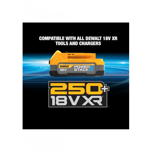 DEWALT DCBP034 POWERSTACK AKÜ 18V XR 1.7AH - Resim 4