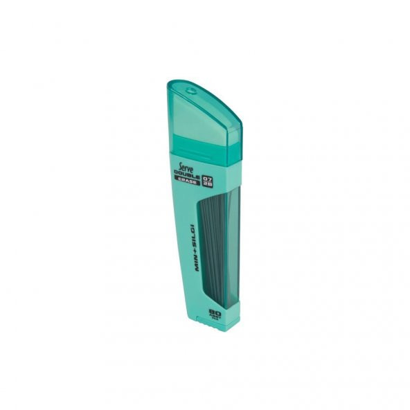 Serve Double Erase 0.7 mm Nane Yeşil - Min & Silgi ürün görseli 1
