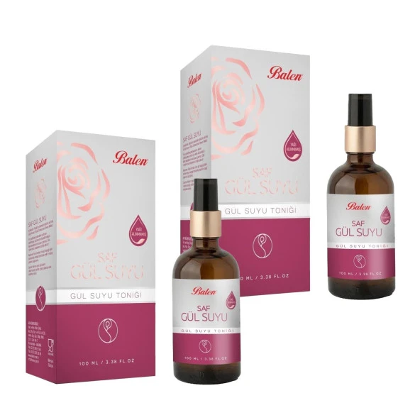 Balen Saf Gül Suyu 100 ml x 2 Adet ürün görseli 1