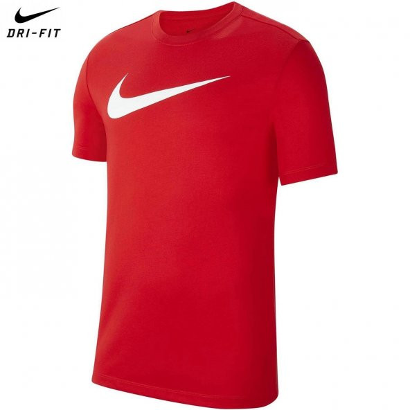 Nike Dri-Fit Park20 Ss Tee Hbr Erkek Kırmızı Futbol Tişört ürün görseli 1