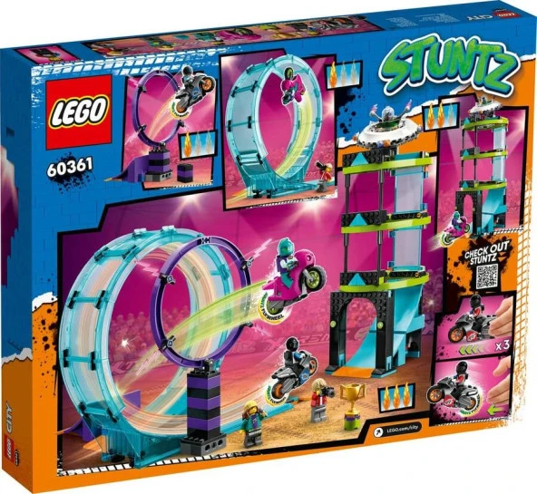 LEGO City 60361 Ultimate Stunt Riders Challenge - Resim 2