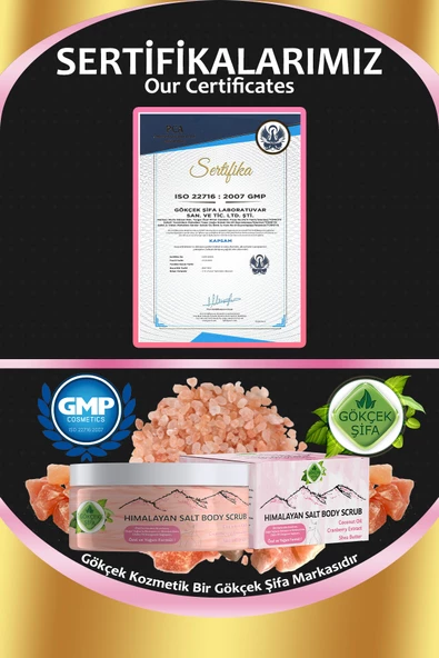 Himalayan Salt Body Scrub 250 ML - Resim 3