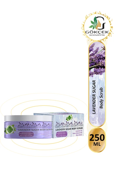 Lavender Sugar Body Scrub 250 ML ürün görseli 1