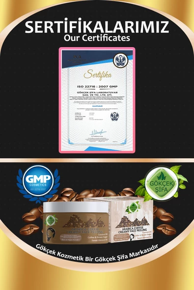 Arabica Coffee Creamy Face Peeling 100 ML - Resim 3