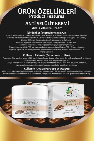 Anti Selülit Kremi 300 ML - Resim 2