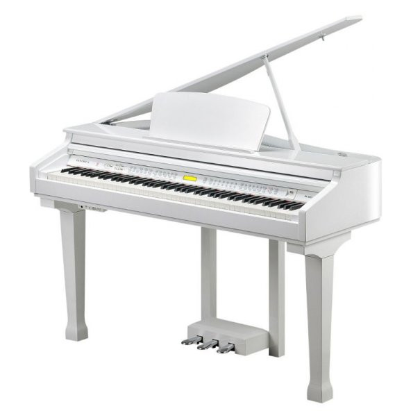Kurzweil KAG100WHP Dijital Kuyruklu Piyano (Parlak Beyaz) ürün görseli 1