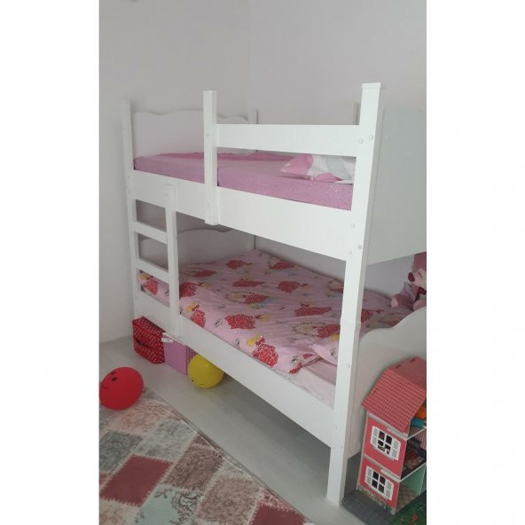 Afilli Ranza İkili Ayrılabilen Mdf Profilli 90x190 Beyaz - Resim 4
