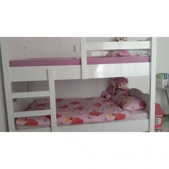 Afilli Ranza İkili Ayrılabilen Mdf Profilli 90x190 Beyaz - Resim 5