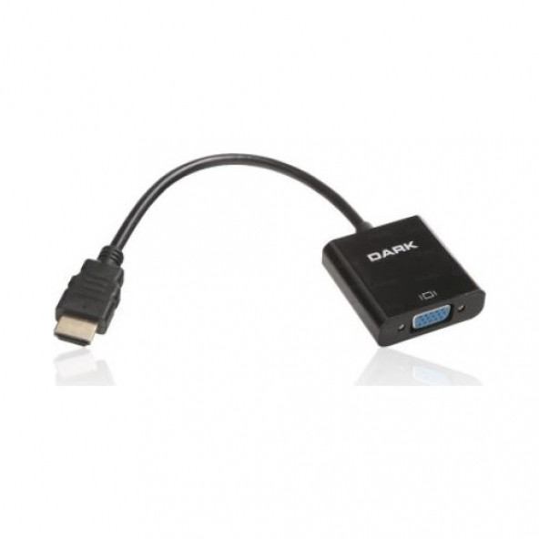 HDMI to VGA Dijital - Analog Monitör Çevirici Dönüştürücü A15 ürün görseli 1