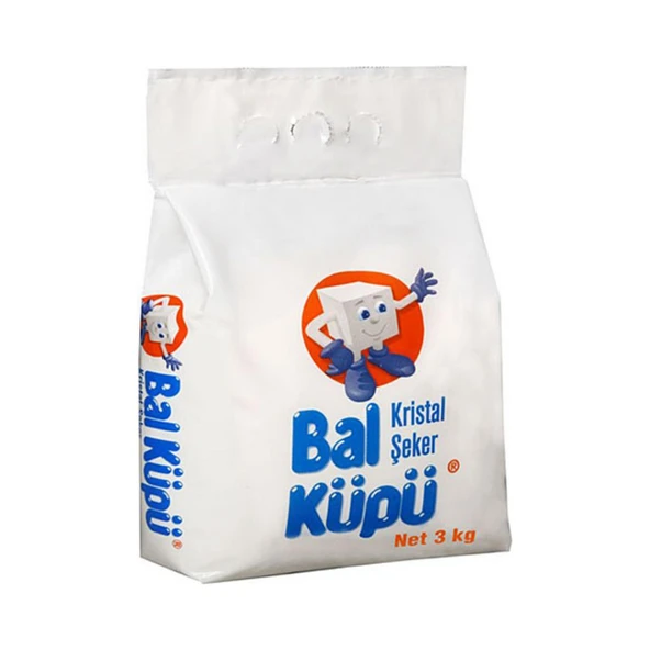 Bal Küpü Balküpü Kristal Toz Şeker 3 Kg 2 Adet ürün görseli 1