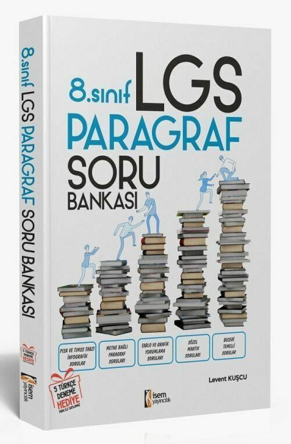 8. Sınıf LGS Paragraf Soru Bankası İsem Yayınları ürün görseli 1