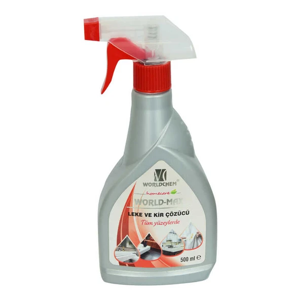 World-Max Tüm Yüzeylerde Leke ve Kir Çözücü Sprey Şişe 500 ML ürün görseli 1