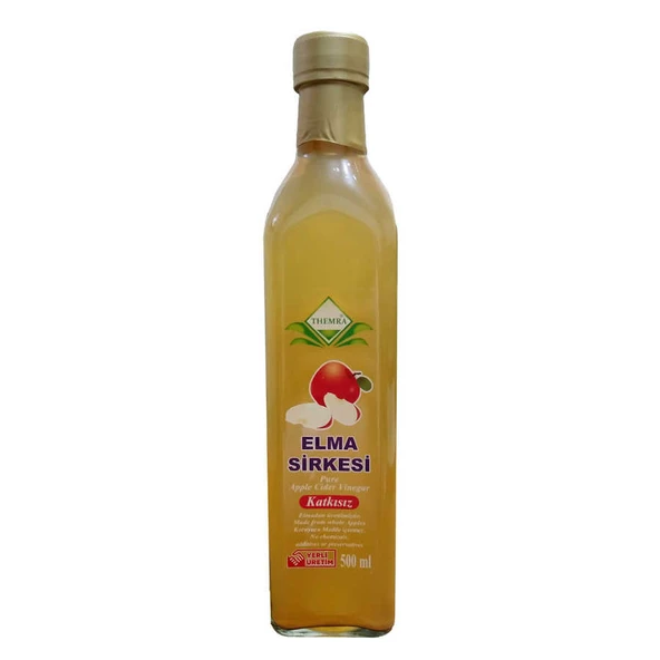 Elma Sirkesi Cam Şişe 500 ML ürün görseli 1