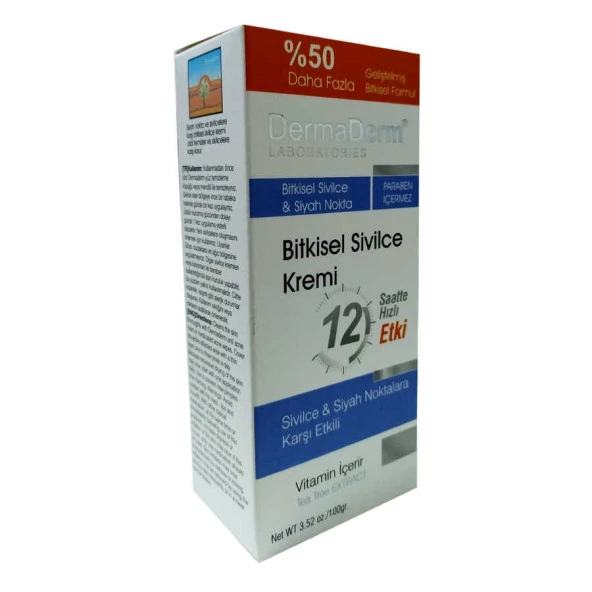 Bitkisel Akne Sivilce Kremi 100 Gr - Resim 5