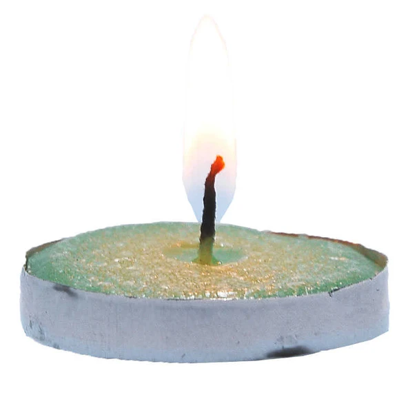 Tea Lights Yeşil Mum 5 li 1 Paket ürün görseli 1