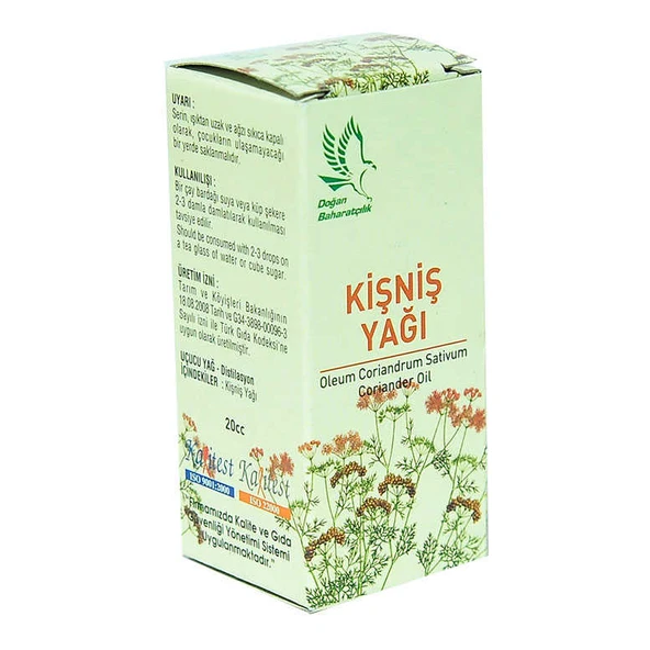 Kişniş Yağı 20 cc - Resim 4