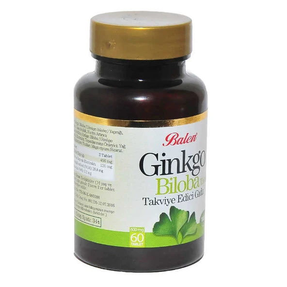 Ginkgo Biloba 60 Tablet - Resim 3
