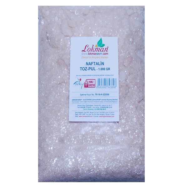 Naftalin Toz Pul 1000 Gr Pkt ürün görseli 1