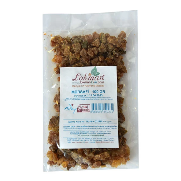 Mürsafi Zamkı Doğal 100 Gr Paket - Resim 2