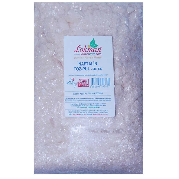 Naftalin Toz Pul 500 Gr Paket - Resim 2