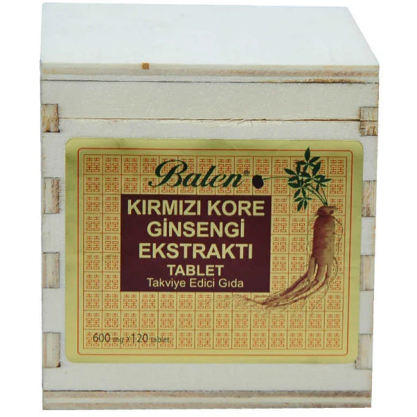 Kırmızı Kore Ginsengi Ekstraktı 120 Tablet ürün görseli 1