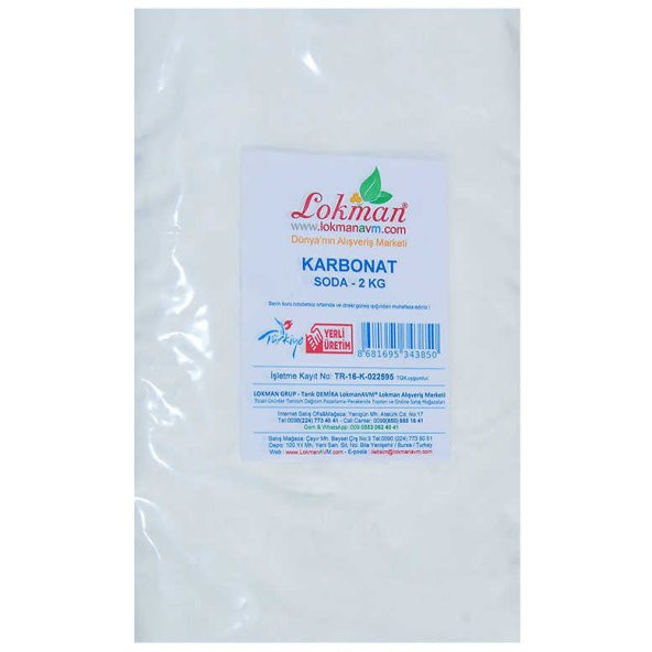 Karbonat Soda 2000 Gr Paket ürün görseli 1