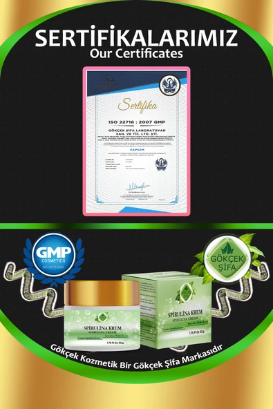 Spirulina Krem 50 gr - Resim 3
