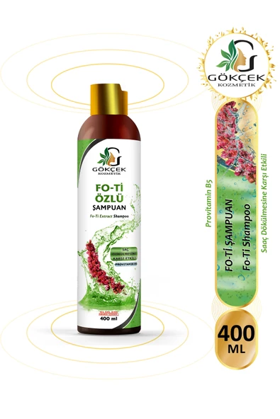 Fo-Ti Şampuan 400 ML (SLS-SLES-Alkol-Paraben İçermez) ürün görseli 1
