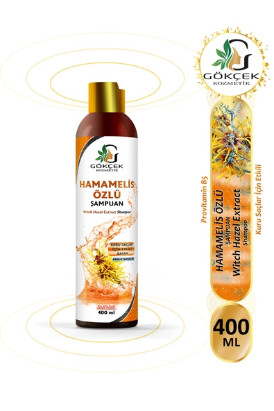 Hamamelis Şampuan 400 ML (SLS-SLES-Alkol-Paraben İçermez) ürün görseli 1