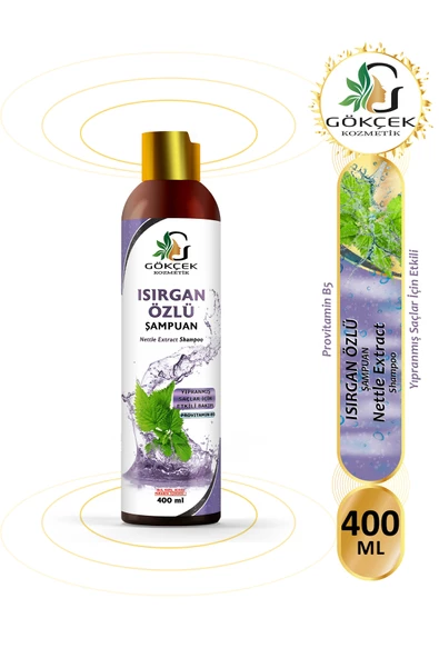 Isırgan Cevizi Şampuan 400 ML (SLS-SLES-Alkol-Paraben İçermez) ürün görseli 1
