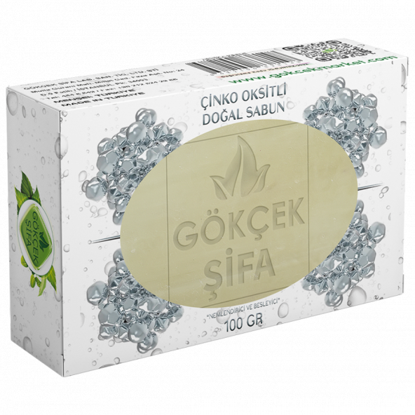 Çinko Oksitli Doğal Sabun 100 gr ürün görseli 1