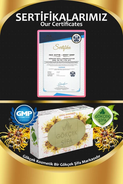 Hamamelis Doğal Sabun 100 gr - Resim 3