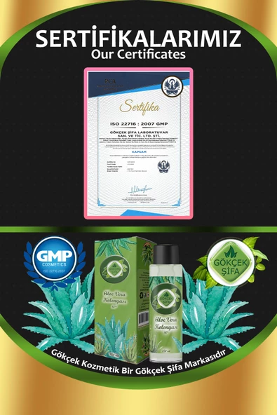 Aloe Vera Kolonyası 250 ML - Resim 3