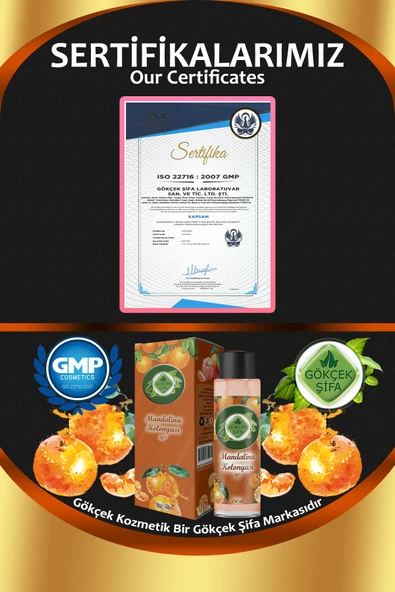 Mandalina Kolonyası 250 ML - Resim 3